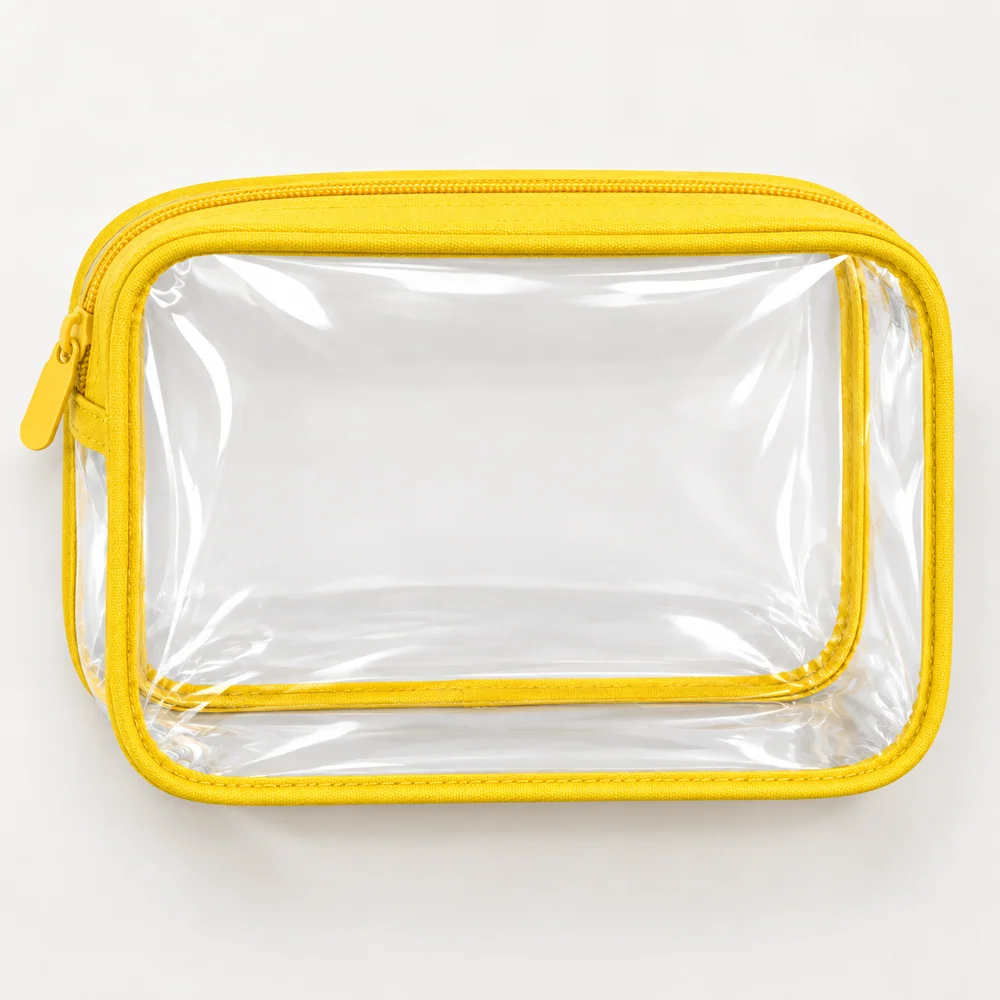 Clear cosmetic pouch catalog reference view 4