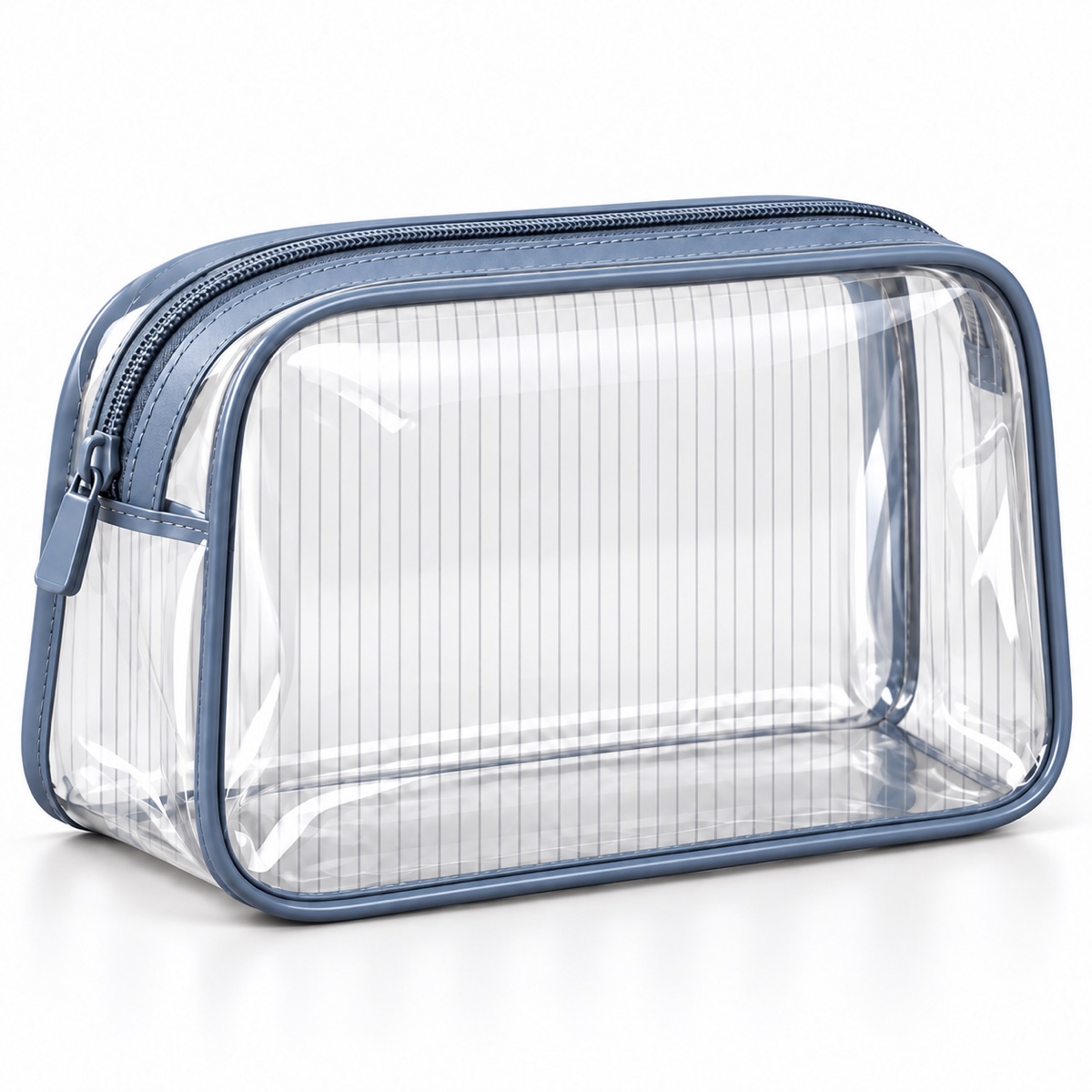 Kit de necessaires transparentes de PVC com puxadores de argola OEM ODM — Yunshengyuan listing image 1601984061764 view 3