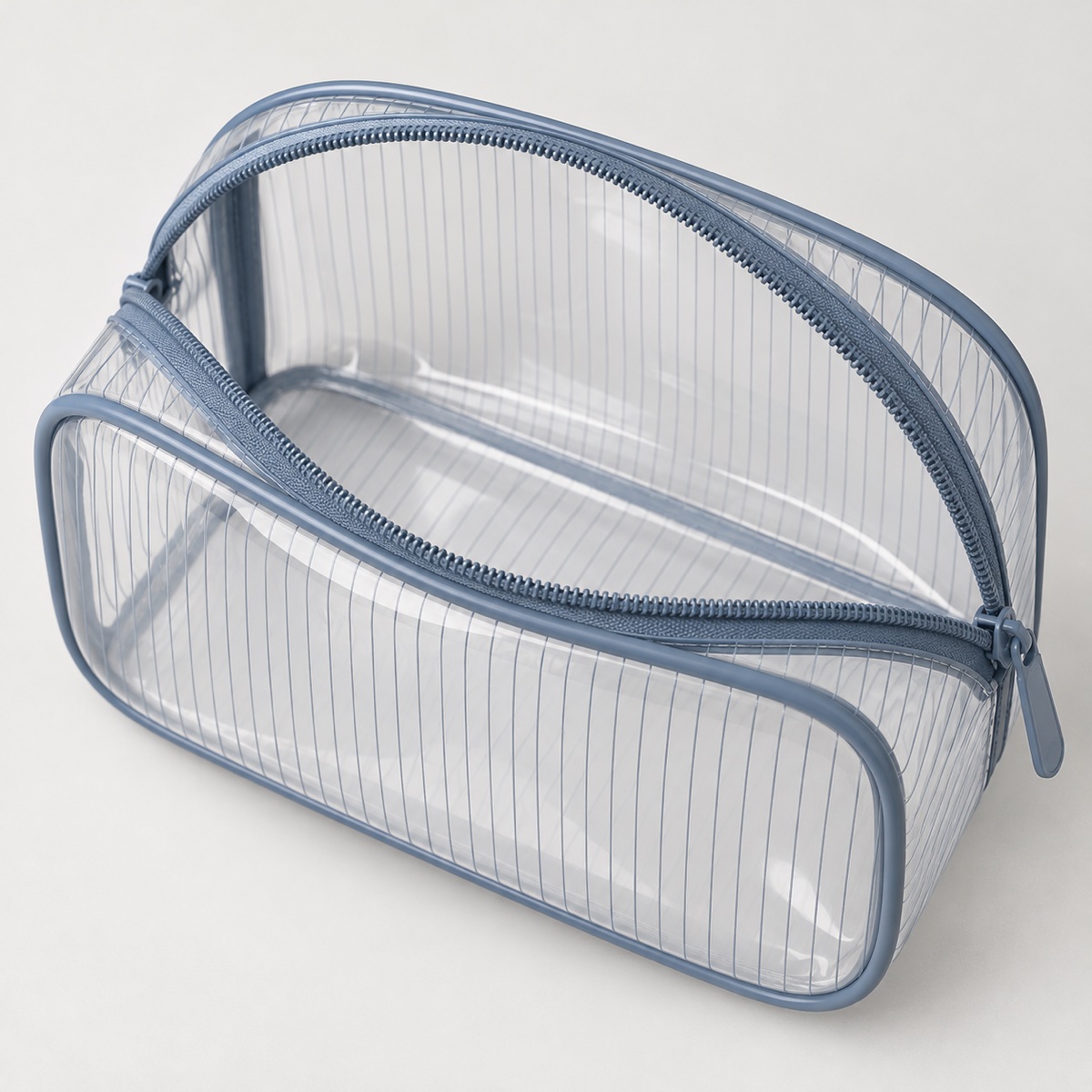 Kit de necessaires transparentes de PVC com puxadores de argola OEM ODM — Yunshengyuan listing image 1601984061764 view 6