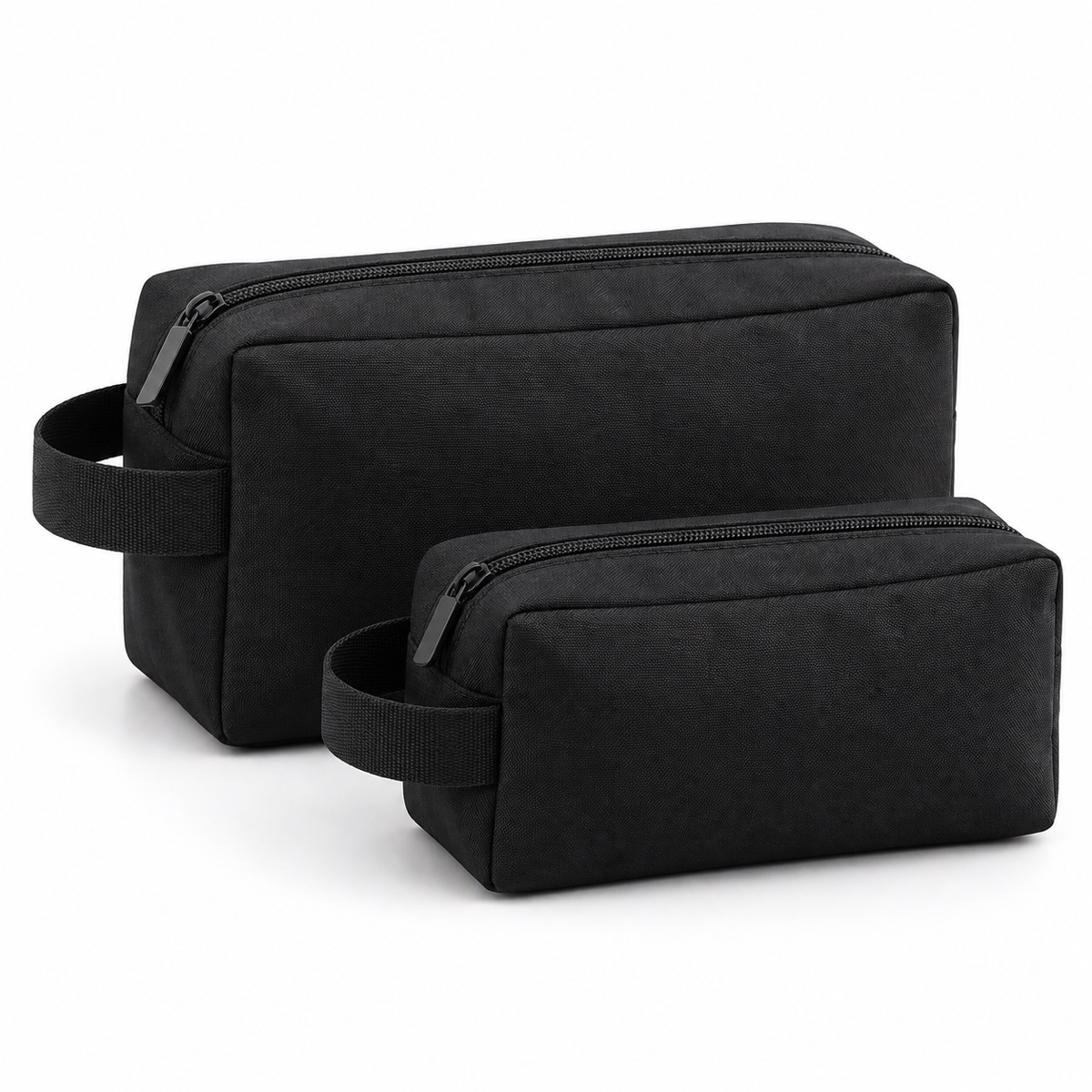 Necessaire cosmético de poliéster de grande capacidade com zíper OEM ODM · Necessaires cosméticos e de viagem product reference
