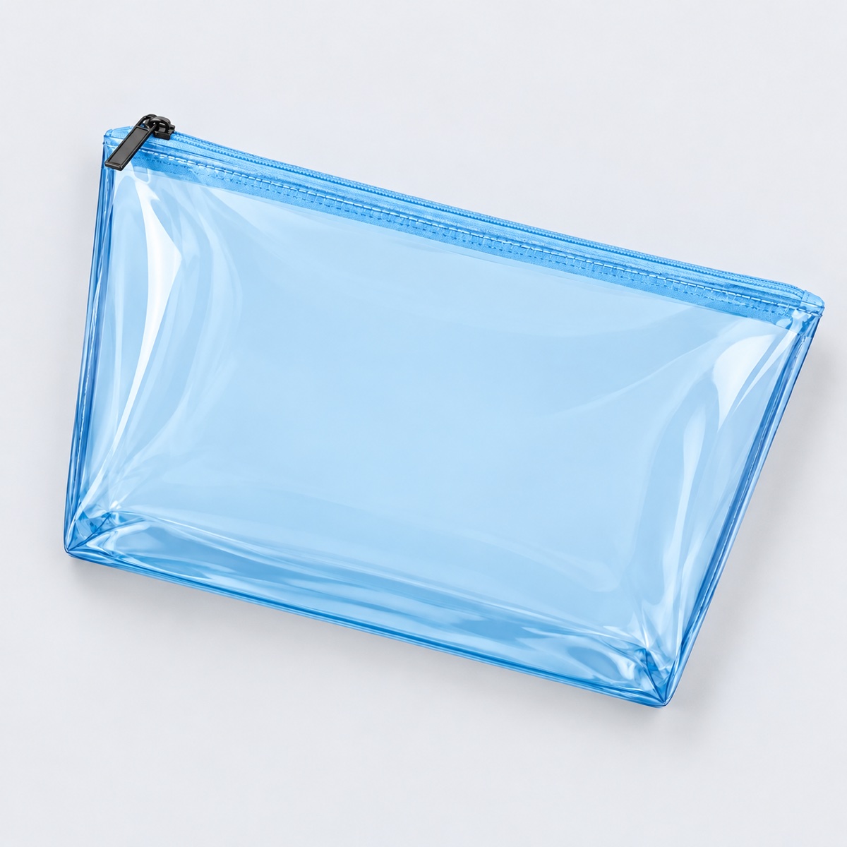 Necessaire cosmético transparente pequeno de TPU com zíper OEM ODM — Yunshengyuan listing image 1601989210251 view 5