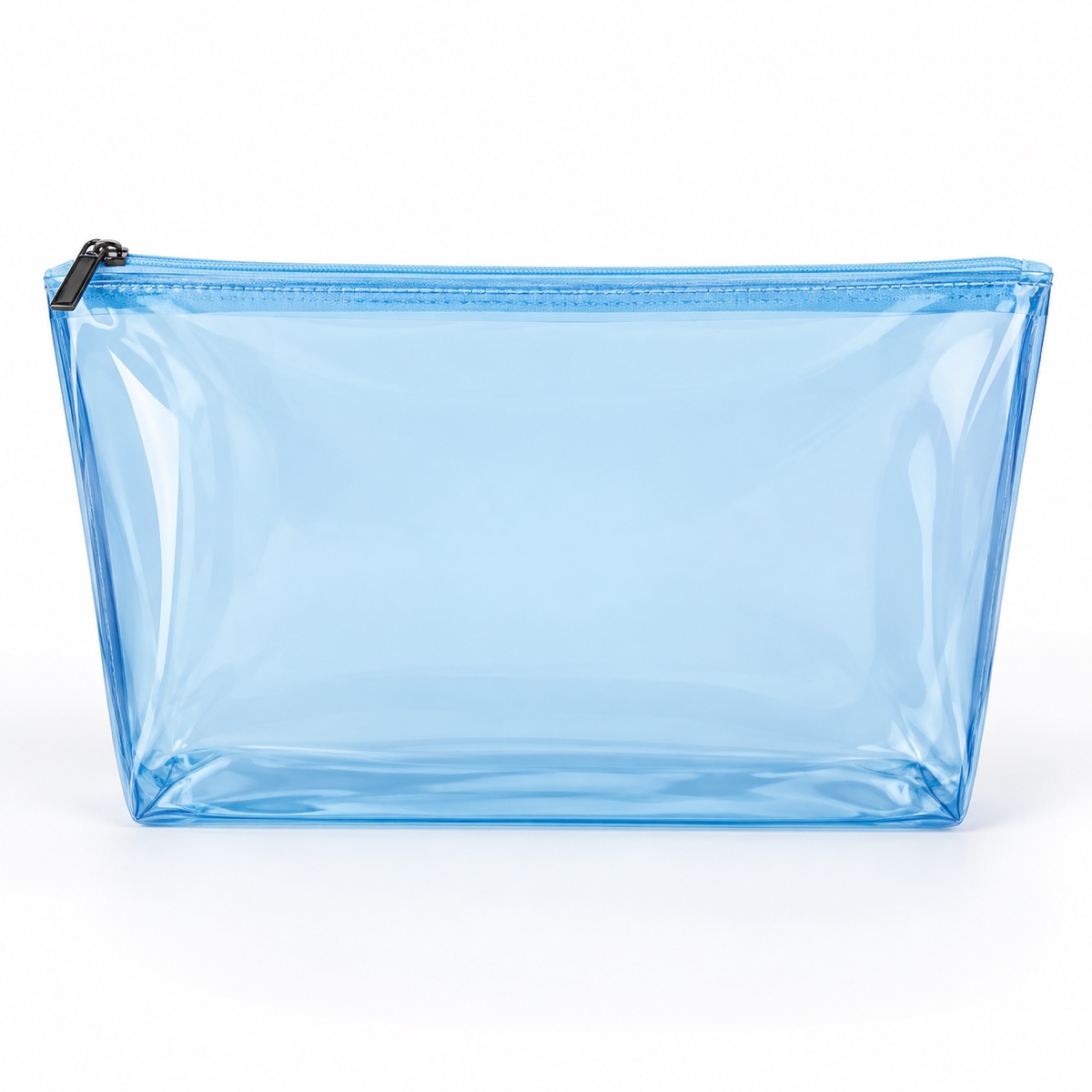 Necessaire cosmético transparente pequeno de TPU com zíper OEM ODM · Necessaires cosméticos e de viagem product reference
