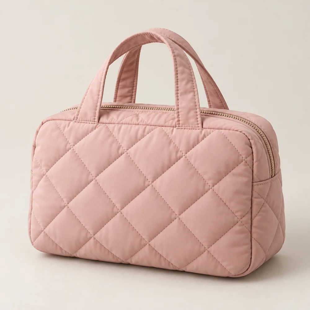 Quilted handle pouch catalog image